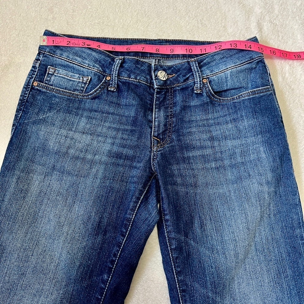 Mavi Sonja Mid-Rise Straight Leg Jeans - Size 28 (Measures 30") - Picture 3 of 12